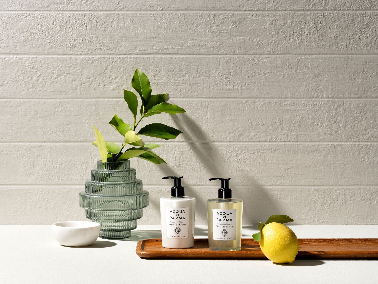 Produkty do pielęgnacji ciała Acqua di Parma.