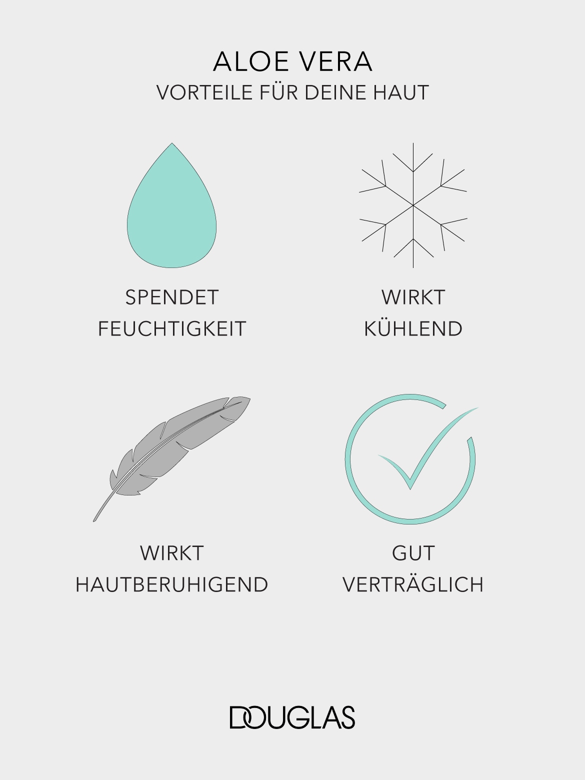 Aloe Vera Feuchtigskeitsspendend und khlend | DOUGLAS