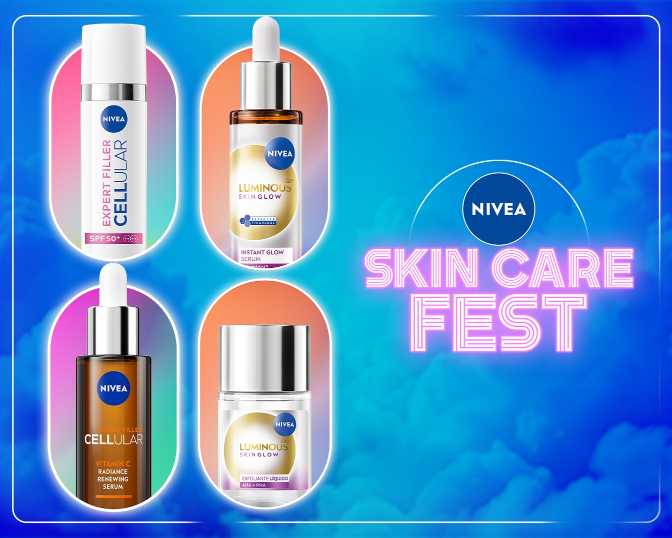 Descubre la colección Nivea Cellular Expert Filler con SPF 50, ideal para proteger y rejuvenecer tu piel.
