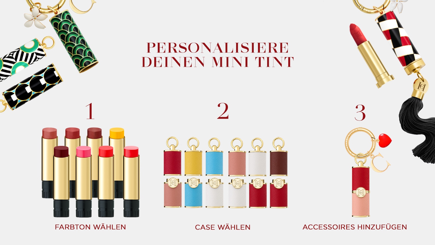 Personalisiere deinen Mini Tint: Wähle aus einer Vielzahl von Farbtönen für einen individuellen Look.