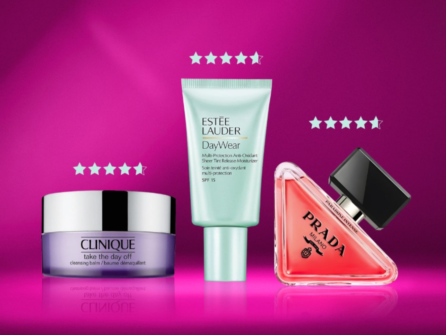 Ontdek Clinique Take The Day Off reinigingsbalsem in een paarse verpakking, ideaal om make-up te verwijderen en de huid te verzachten.