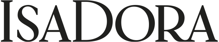 Aquí está el logotipo de ISADORA en negrita y en mayúsculas.