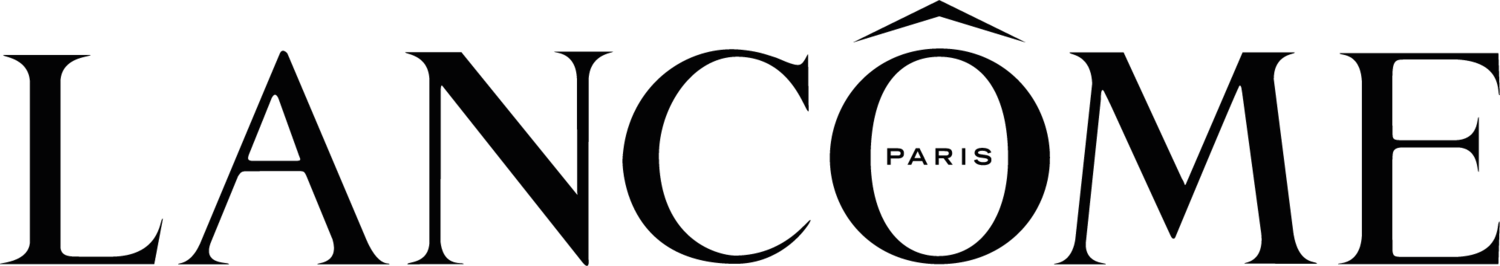 Logo de Lancôme Paris en noir, symbole d'élégance et de beauté à la française.