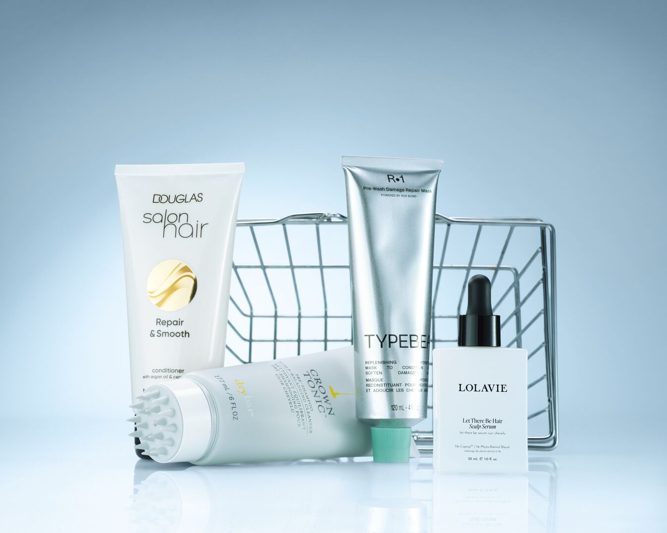 Douglas Salon Hair Repair & Smooth Conditioner mit Arganöl und Ceramid für die Reparatur und Glättung des Haares.