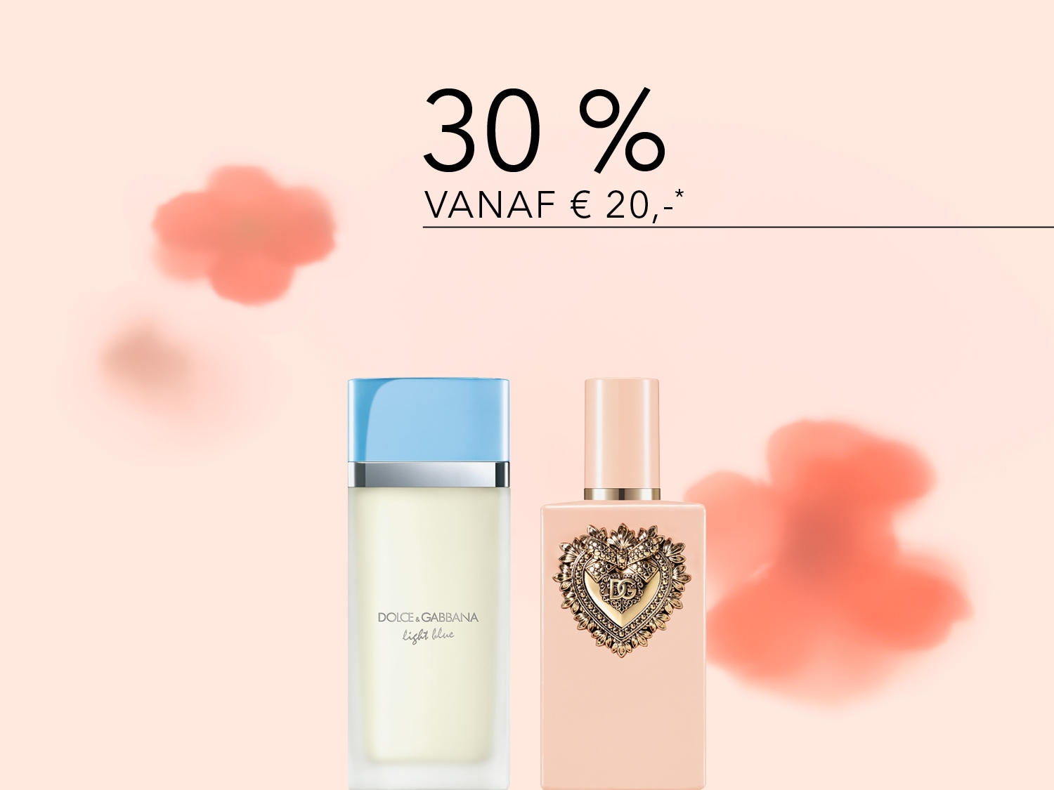 Geniet van 30% korting vanaf €20 op Dolce & Gabbana Light Blue, een frisse en elegante geur.