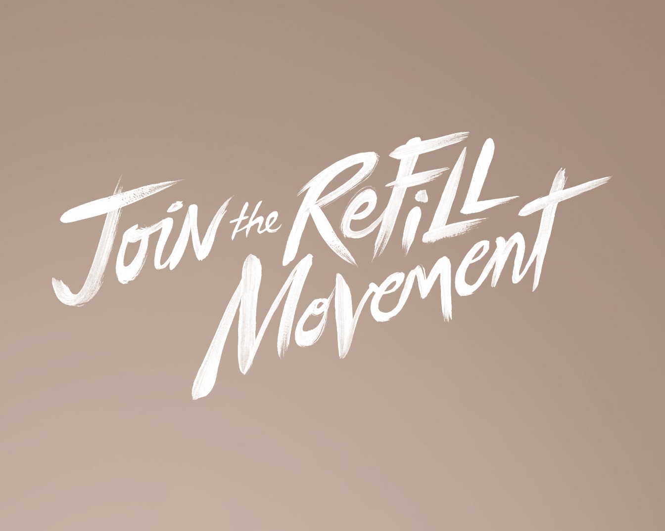 Sluit je aan bij de Refill Movement, een initiatief om producten te hervullen en zo afval te verminderen.