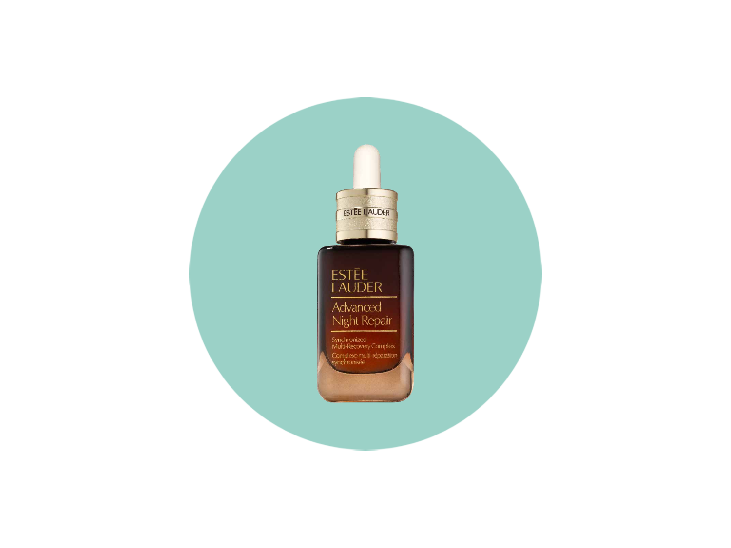 Estée Lauder Advanced Night Repair Synchronized Multi-Recovery Complex to serum w brązowej butelce z zakraplaczem, które pomaga w regeneracji skóry.