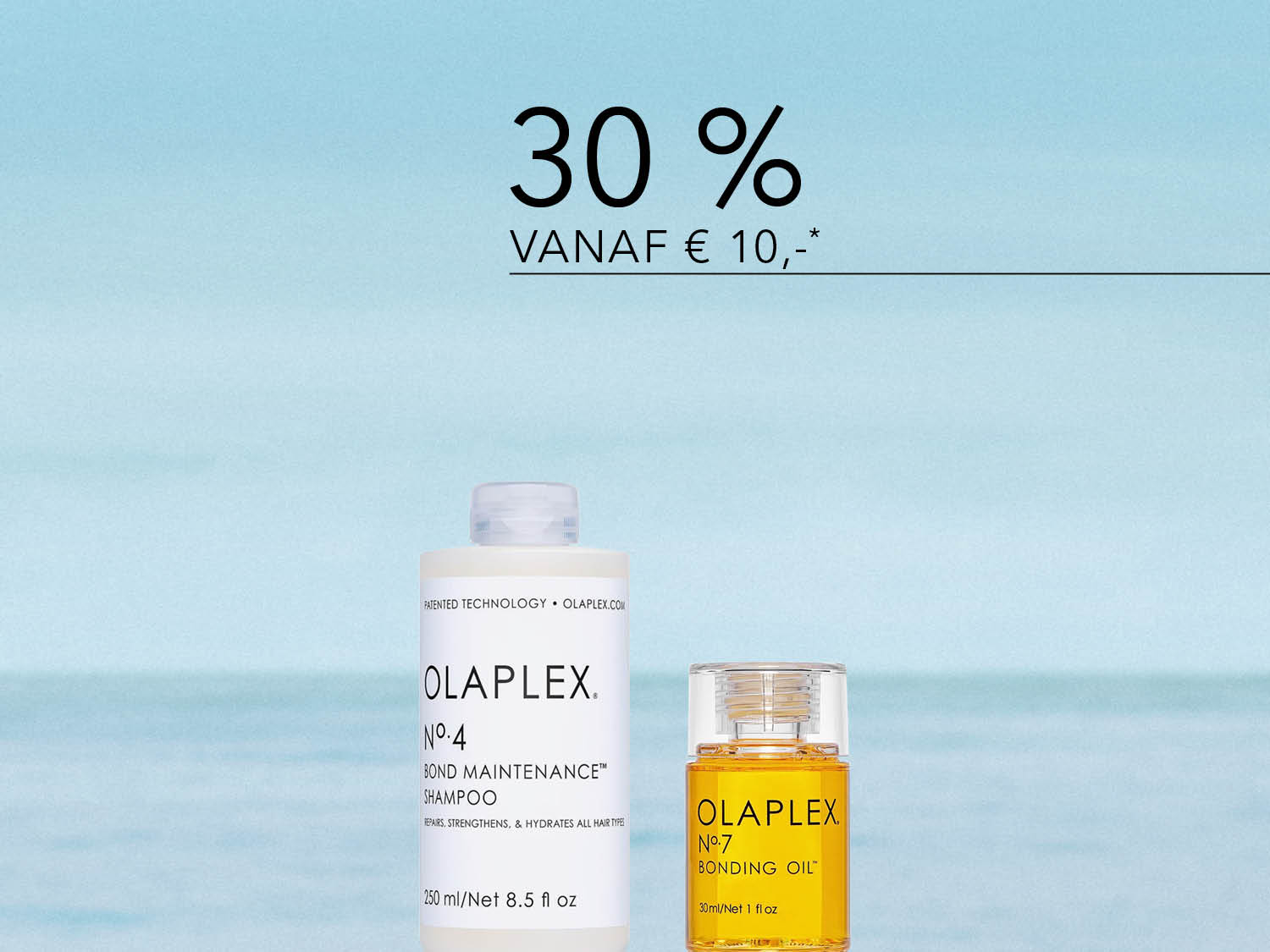 Ontdek de Olaplex No.4 Bond Maintenance Shampoo en No.7 Bonding Oil, nu met 30% korting vanaf €10,-, voor sterker en gehydrateerd haar.