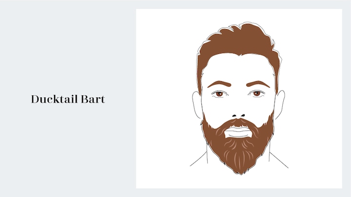 Ducktail-Bart ️ DOUGLAS