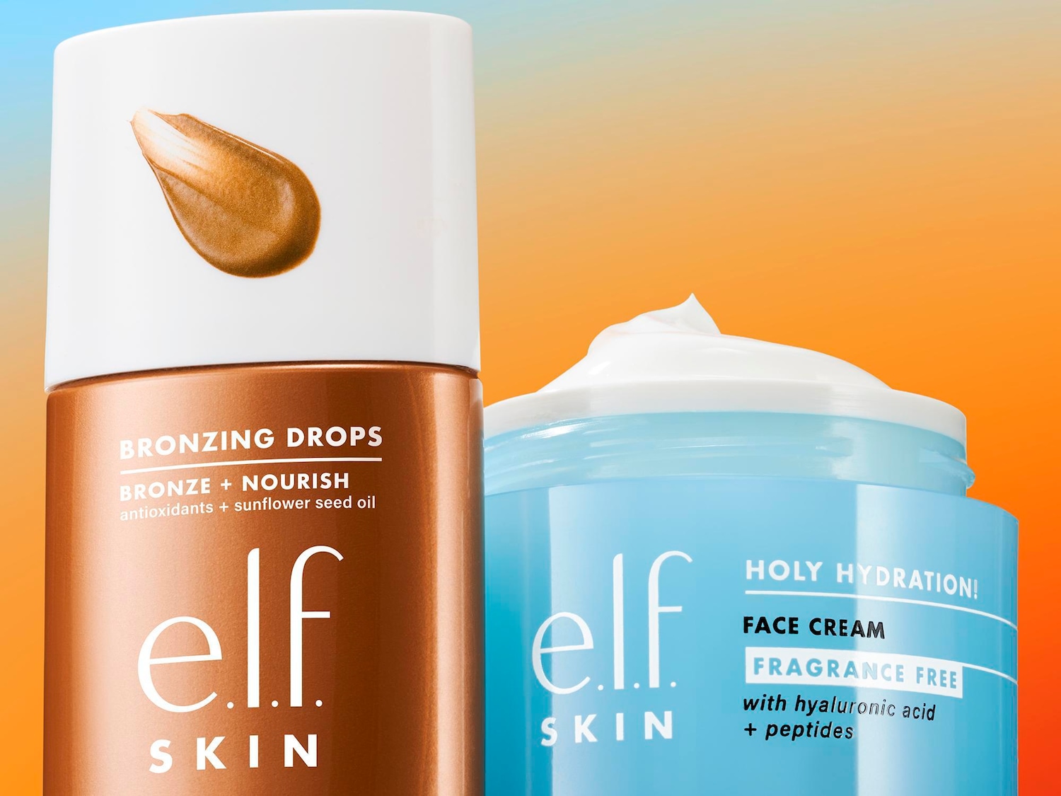 Ecco le gocce abbronzanti di e.l.f. Skin, arricchite con antiossidanti e olio di semi di girasole per un'abbronzatura che nutre.