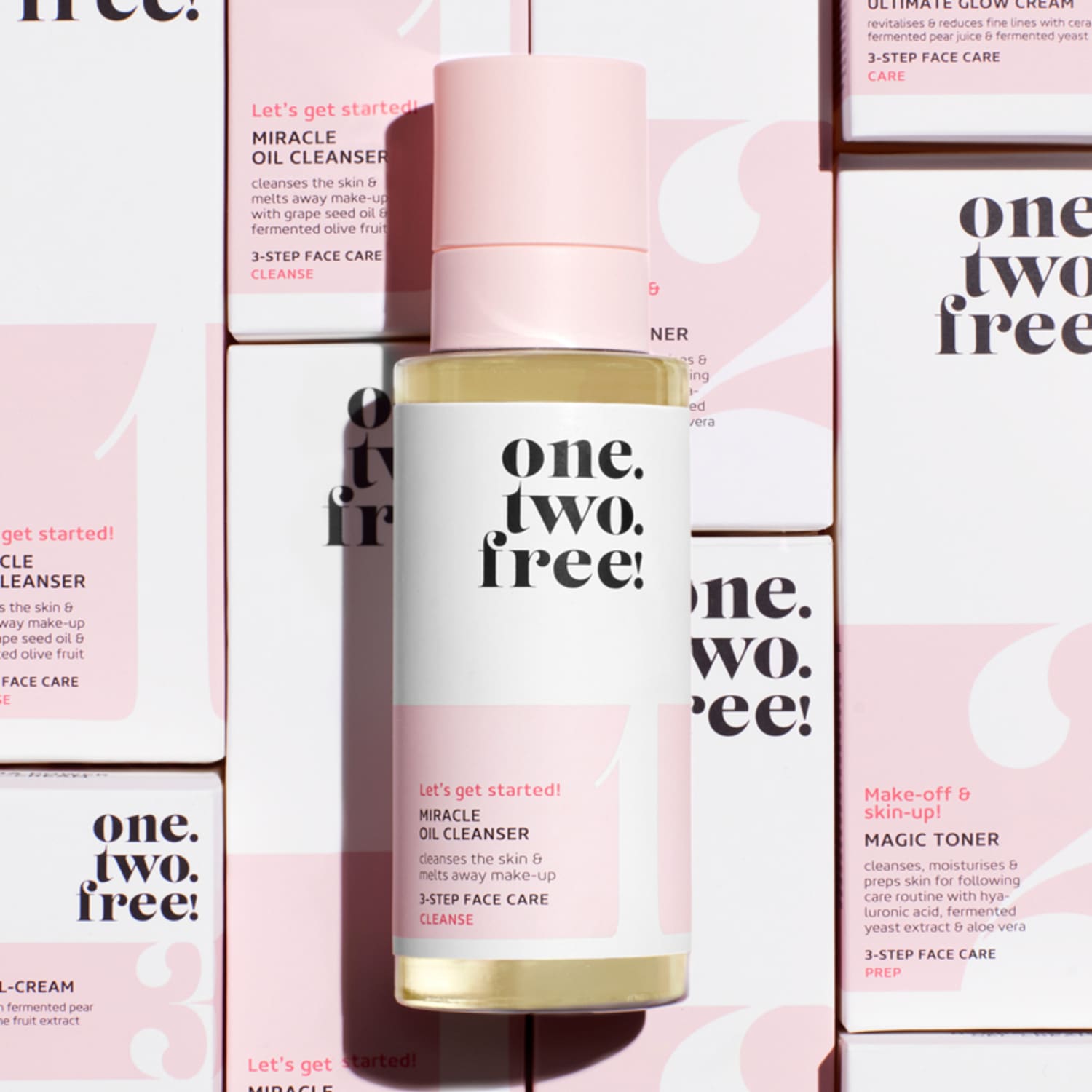 one. two. free! Step 1: Reinigung Miracle Oil Cleanser ...