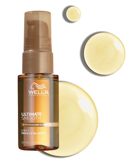 Wella Professionals Ultimate Smooth Miracle Oil Serum Produktdarstellung