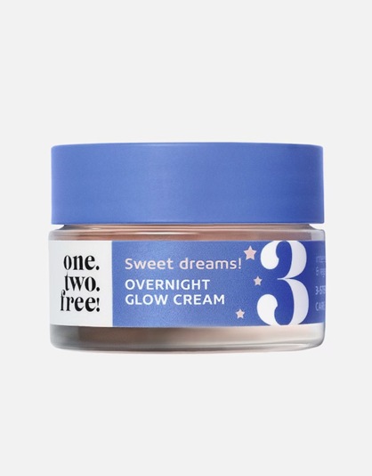 One.two.free! Overnight Glow Cream Produktdarstellung